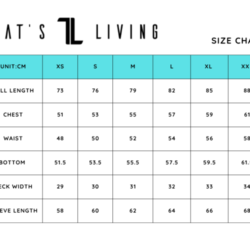 SPEKTR Hoodie-Black size chart in centimeters for women lists XS–XXL measurements: full length, chest, waist, bottom, neck width, and sleeve length in a grid format.