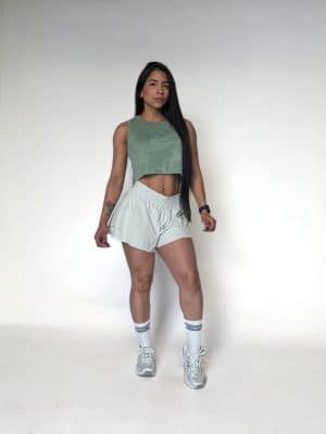 STRIDE V2 Shorts - Light Grey, XS
